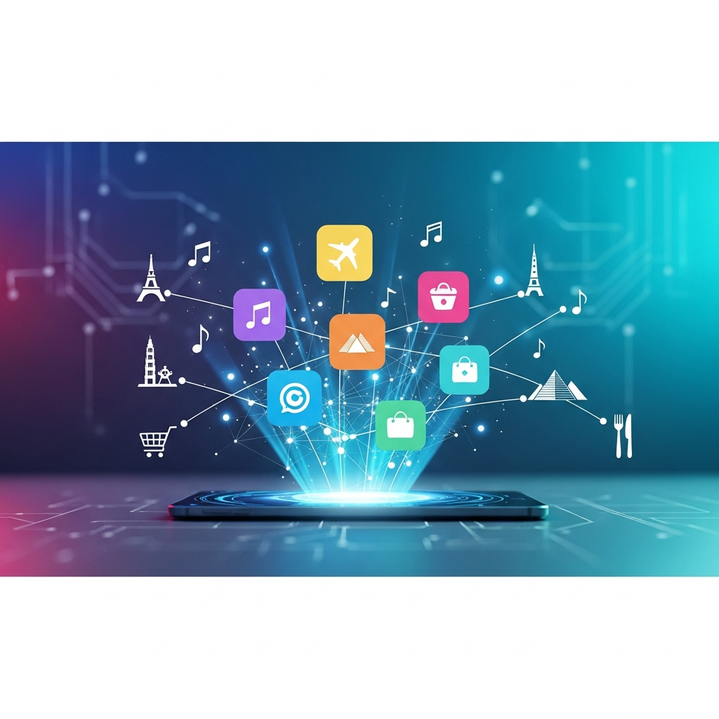 Claude AIアシスタントの外部アプリ連携機能を示すヘッダー画像