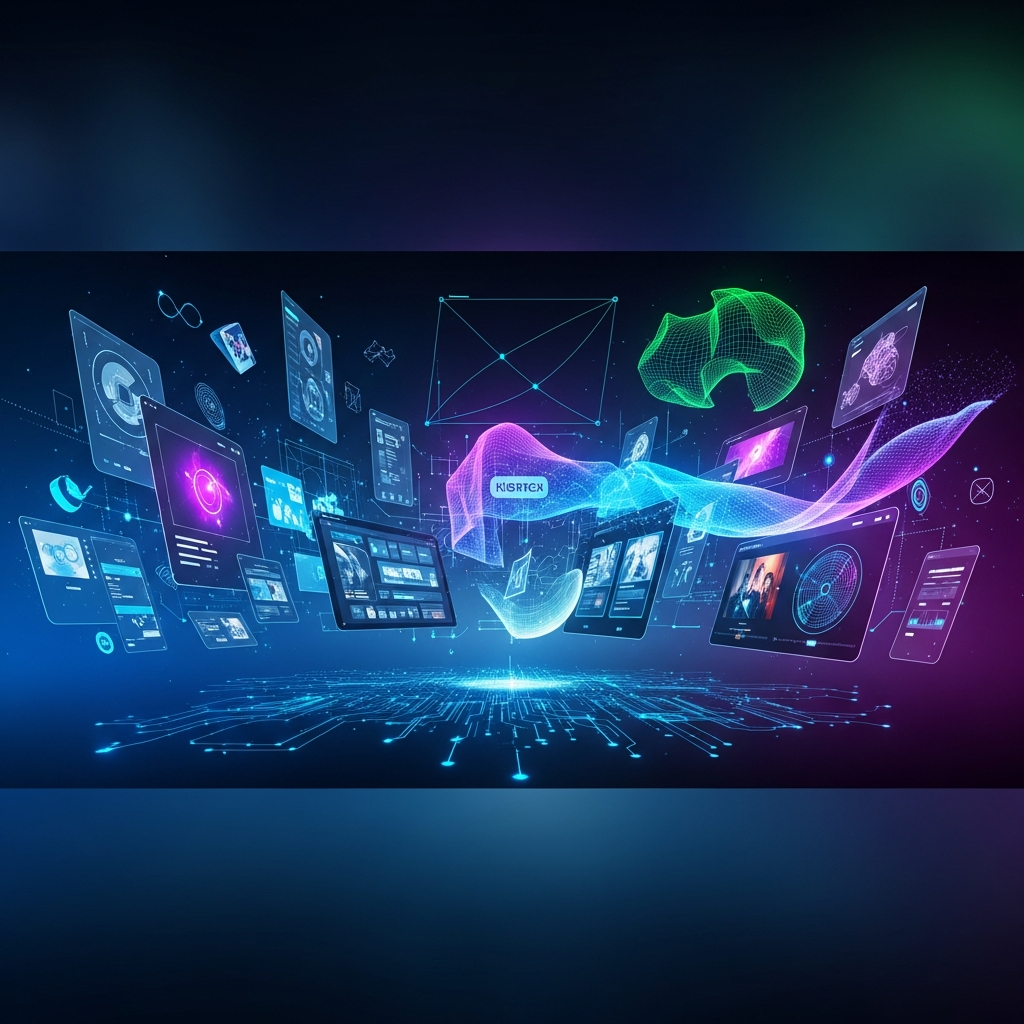 Claude Design by Anthropic Labs発表のヘッダー画像、AIデザイン制作の新時代を表現