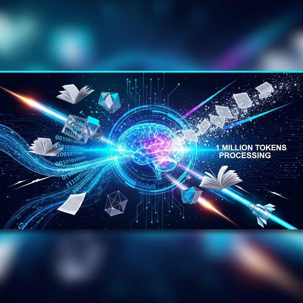 Claude Opus 4.6の100万トークン処理能力を紹介する技術ブログのヘッダー画像